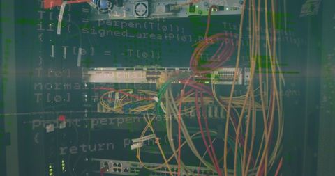 Complex Network Infrastructure with Data Overlay - Download Free Stock Images Pikwizard.com