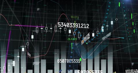 Abstract Financial Data and Trends Analysis - Download Free Stock Images Pikwizard.com
