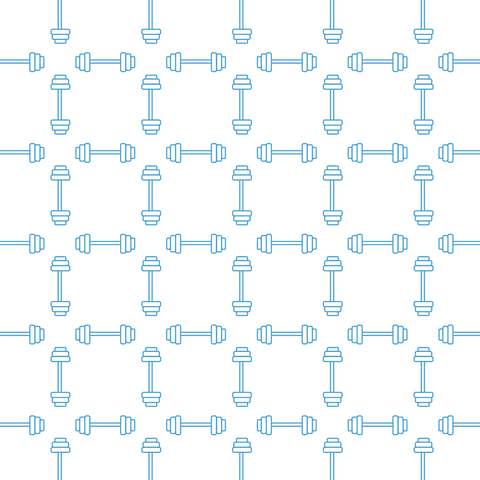 Pattern of Blue Dumbbells on Transparent Background - Download Free Stock Videos Pikwizard.com