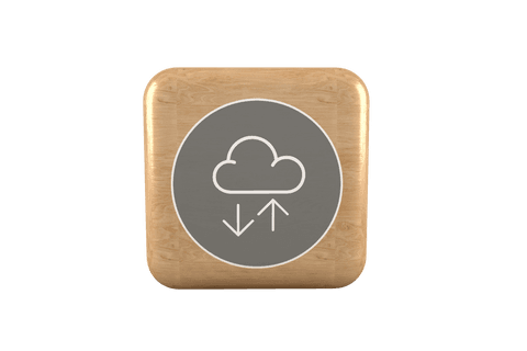 transparent cube with cloud computing icon for modern design - Download Free Stock Videos Pikwizard.com