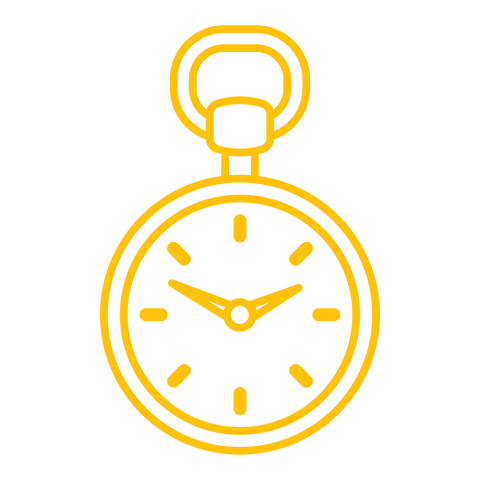 yellow timer icon illustration on transparent background - Download Free Stock Videos Pikwizard.com