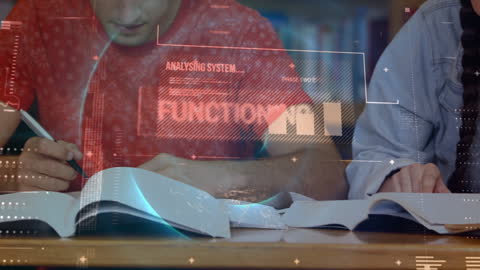 Virtual Interface Enhancing Collaborative Study Environment