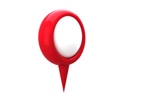 transparent red and white map pointer icon illustration - Download Free Stock Videos Pikwizard.com
