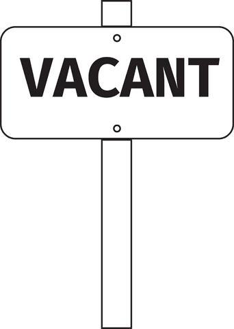 Transparent Vacant Sign High Contrast Illustration - Download Free Stock Videos Pikwizard.com