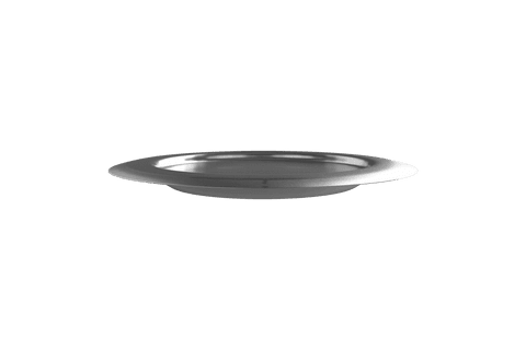 Silver Plate PNG Illustration with Transparent Background for Cooking - Download Free Stock Videos Pikwizard.com
