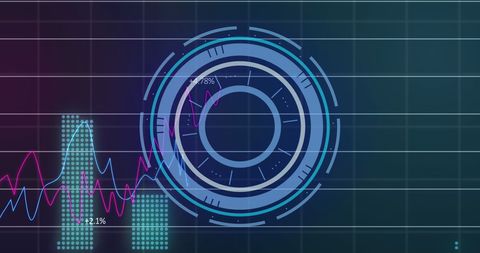 Futuristic Stock Market Data Visualization Technology - Download Free Stock Images Pikwizard.com