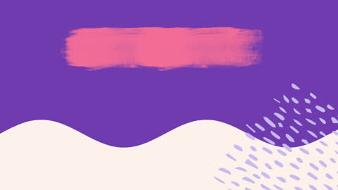 Vibrant Rotating Striped Animation with Trees