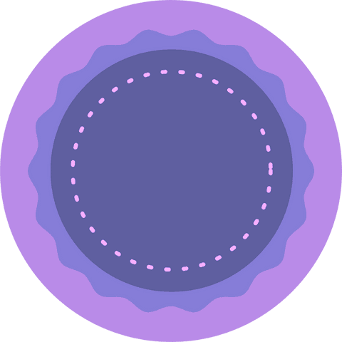 Transparent Layered Circular Design with Purple and Pink Tones - Download Free Stock Videos Pikwizard.com