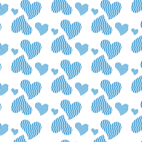 Seamless Transparent Pattern of Blue Hearts for Design Use - Download Free Stock Videos Pikwizard.com