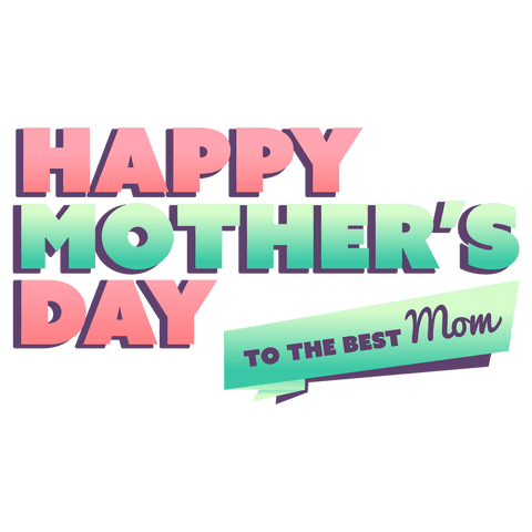 Happy Mother's Day to Best Mom Transparent Text Art - Download Free Stock Videos Pikwizard.com