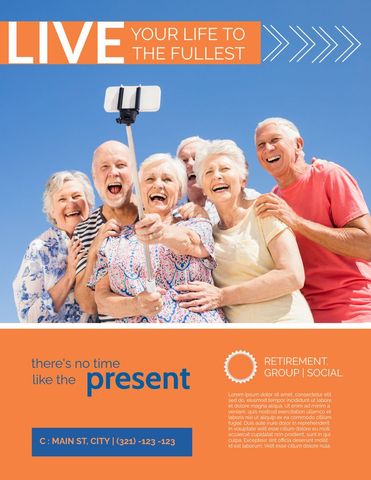joyful seniors taking selfie promoting active living and camaraderie - Download Free Stock Templates Pikwizard.com
