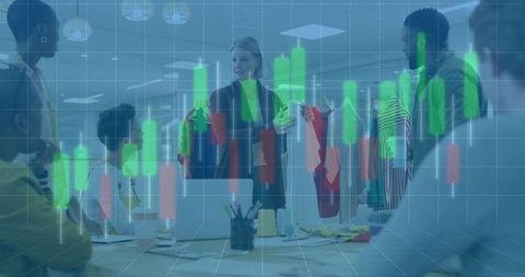 Fashion Meeting with Strategic Financial Analytics Overlay