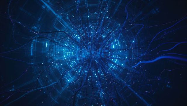 Digital Core Rings and Fiber Cables in Cybernetic Void