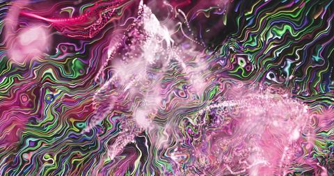 Dynamic Abstract Fluid Colors on Dark Background - Download Free Stock Images Pikwizard.com