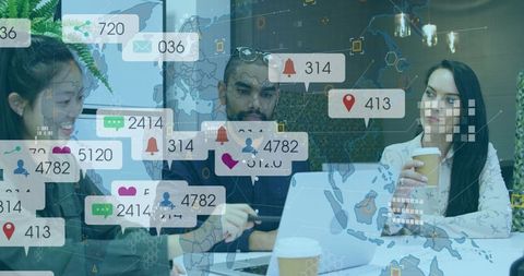 Team Collaboration on Social Media Analytics in Modern Boardroom