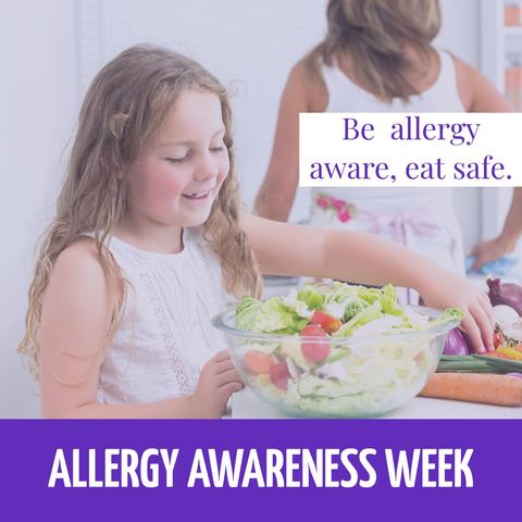 Celebrating Allergy Awareness with Healthy Eating - Download Free Stock Templates Pikwizard.com