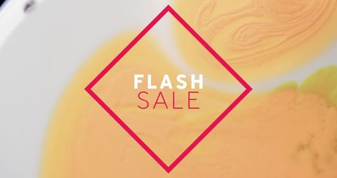Flash Sale Promotion with Bold Graphic Design