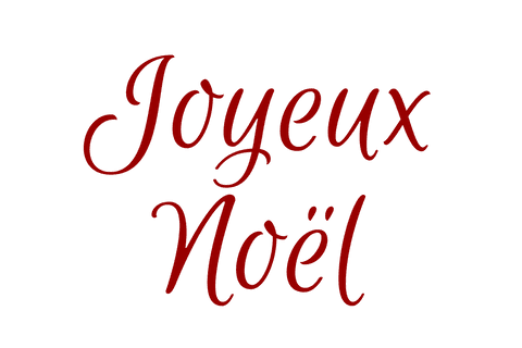 Red Joyeux Noël Decorative Text on Transparent Background - Download Free Stock Videos Pikwizard.com