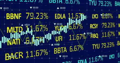 Financial Market Data Processing Concept