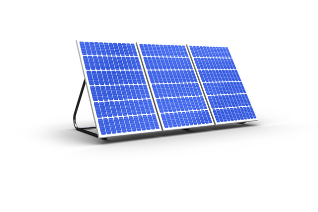 Digital Illustration of Solar Panels on Transparent Background - Download Free Stock Videos Pikwizard.com