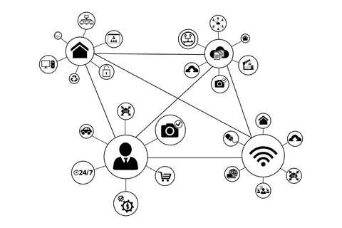 transparent network icons for technology on clear background - Download Free Stock Videos Pikwizard.com