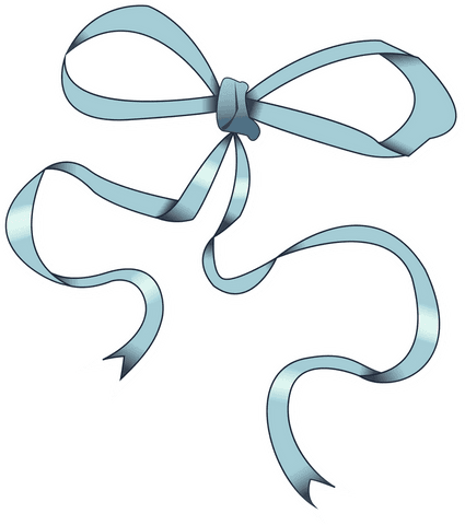 elegant light blue satin ribbon bow on transparent background - Download Free Stock Videos Pikwizard.com