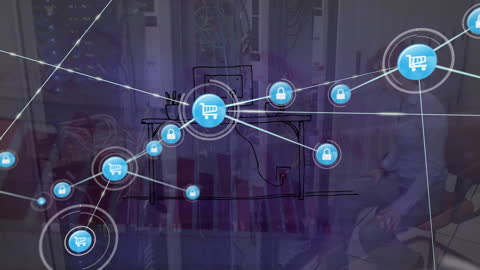 Network Security Concept with Ecommerce Integration