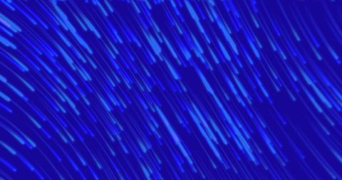 Dynamic blue background with cascading light streaks