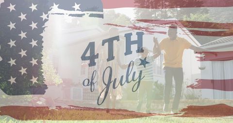 Creative 4th of July Celebration with Family Outdoors