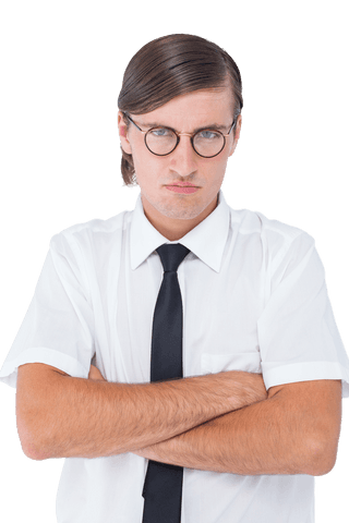 Confident Businessman With Glasses Transparent Background - Download Free Stock Videos Pikwizard.com