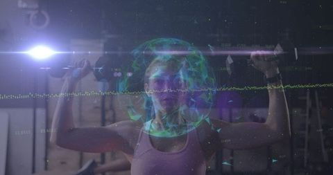 Futuristic fitness experience: merging strength training with technology