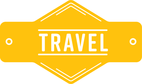 travel text badge on transparent background for adventure themes - Download Free Stock Videos Pikwizard.com