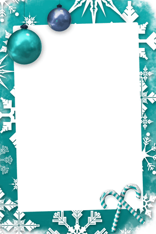 Christmas Card Frame on Transparent Background with Snowflakes - Download Free Stock Videos Pikwizard.com
