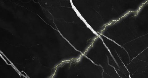 Vivid Lightning Bolts in Dark Abstract Sky Background