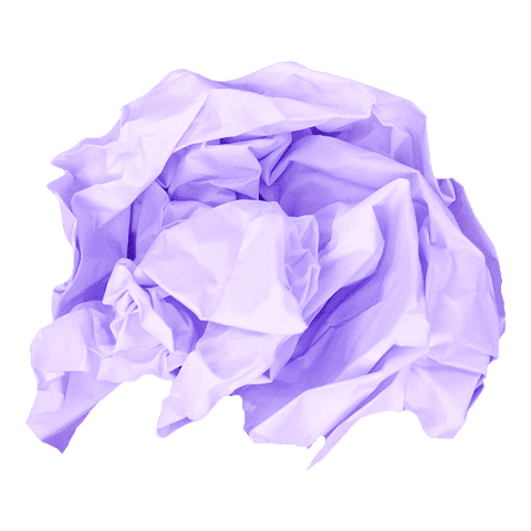 purple crumpled paper on transparent background for digital design - Download Free Stock Videos Pikwizard.com