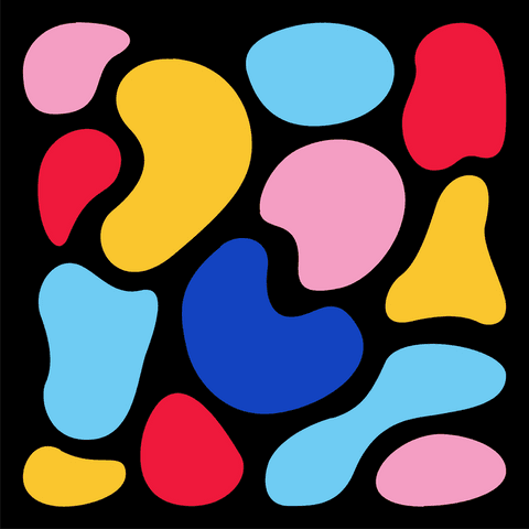colorful organic shapes transparent abstract design - Download Free Stock Videos Pikwizard.com
