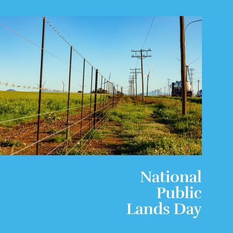 celebrating national public lands day in scenic countryside - Download Free Stock Templates Pikwizard.com
