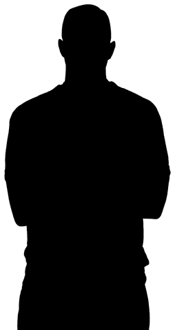 confident silhouette of man arms crossed on transparent background - Download Free Stock Videos Pikwizard.com