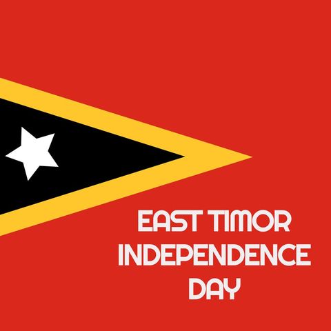 east timor independence day celebratory graphic design - Download Free Stock Templates Pikwizard.com