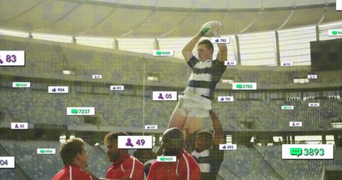Advanced data analytics on rugby gameplay with diverse players