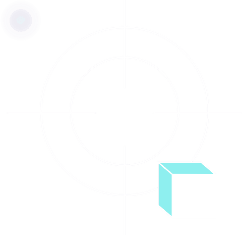 Abstract geometric shapes with transparent vectors