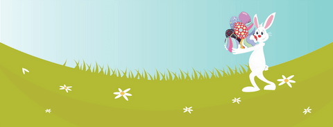 Easter Celebration Rabbit Carrying Eggs on Transparent Background - Download Free Stock Videos Pikwizard.com