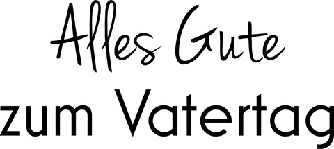 Alles gute zum vatertag text transparent design