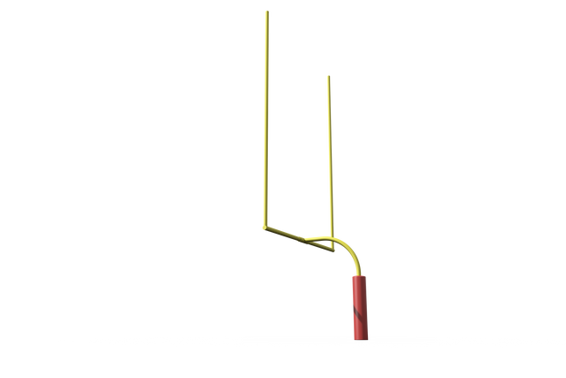 Field goal post isolated on transparent background - Download Free Stock Videos Pikwizard.com