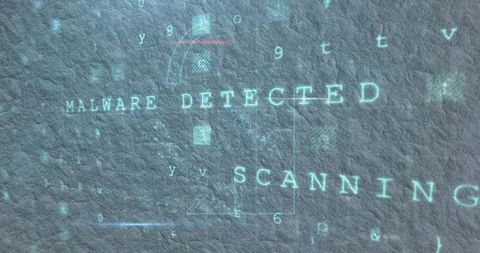 Digital Interface Displaying Malware Detected Warning Message - Download Free Stock Images Pikwizard.com