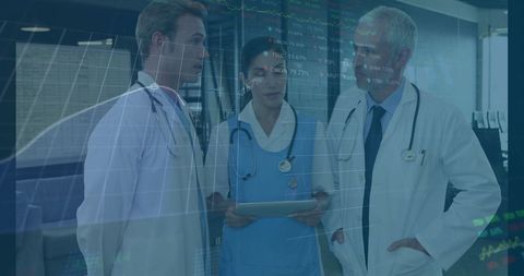 Diverse Medical Team Analyzing Data in Digital Hospital Environment - Download Free Stock Images Pikwizard.com