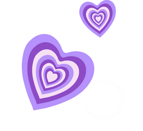 layered purple hearts on transparent canvas for romantic design - Download Free Stock Videos Pikwizard.com