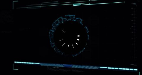 Futuristic Digital Data Interface with Sci-Fi Elements - Download Free Stock Images Pikwizard.com