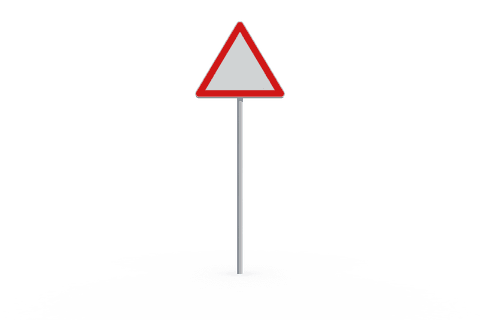 minimal design digital road sign isolated on transparent background - Download Free Stock Videos Pikwizard.com