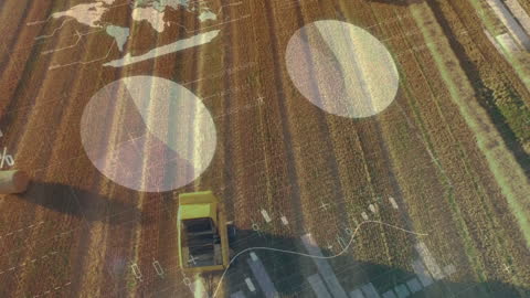 Digital Farming Insights Over Harvested Fields